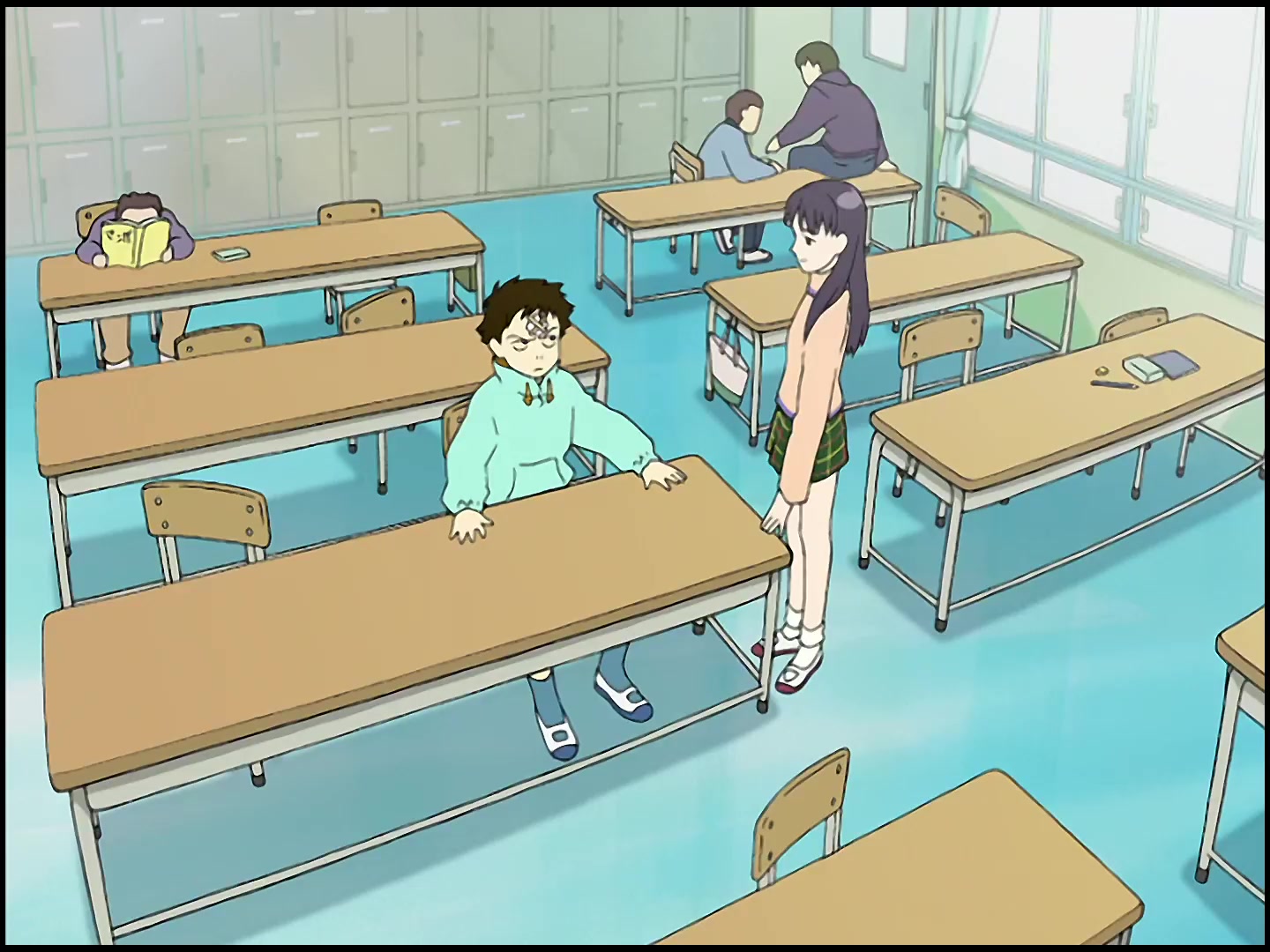 [Tsukyio Editing Resources] FLCL (Episode 1) Raw Clips (126) (tsukyio.com).mp4